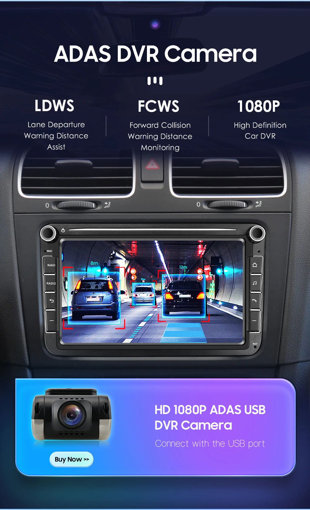 2DIN Carplay Android Autoradio GPS für VW Caddy Polo Golf 5 6 Plus Passat B6 Jetta Tiguan Touran Sharan Scirocco Eos Seat Stereo – Detail 32