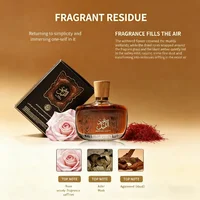 Parfum oriental arabe Dubai Desert Flower 100 ml, parfum floral intense et longue tenue, mélange boisé avec note de fond boisée 2