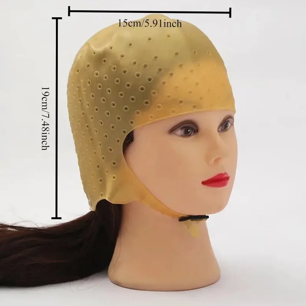 Silicone Highlight Hair Cap for Hair Dyeing DIY