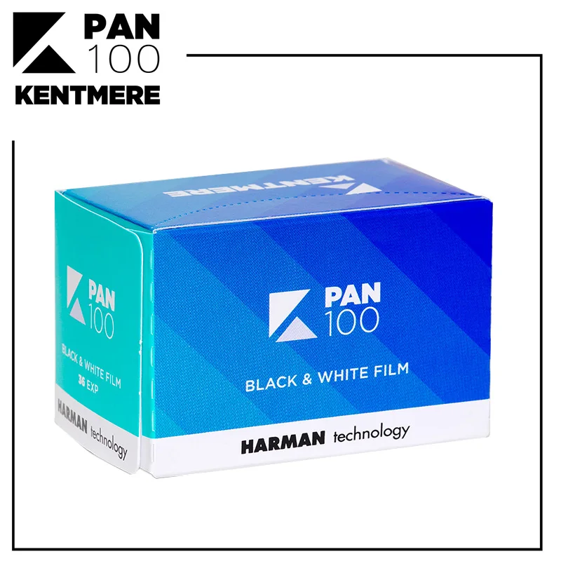 NEW 1/3/5/10 Rolls Original Kentmere PAN100 135mm Film Black and White 36 Sheets/Roll ISO100  Black&White Negative Film