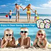 Sand Removal Bag for Beach Sand Off Beach Mitts Sand Removal Bag Convenient for Your Beach Travel JAN88 5