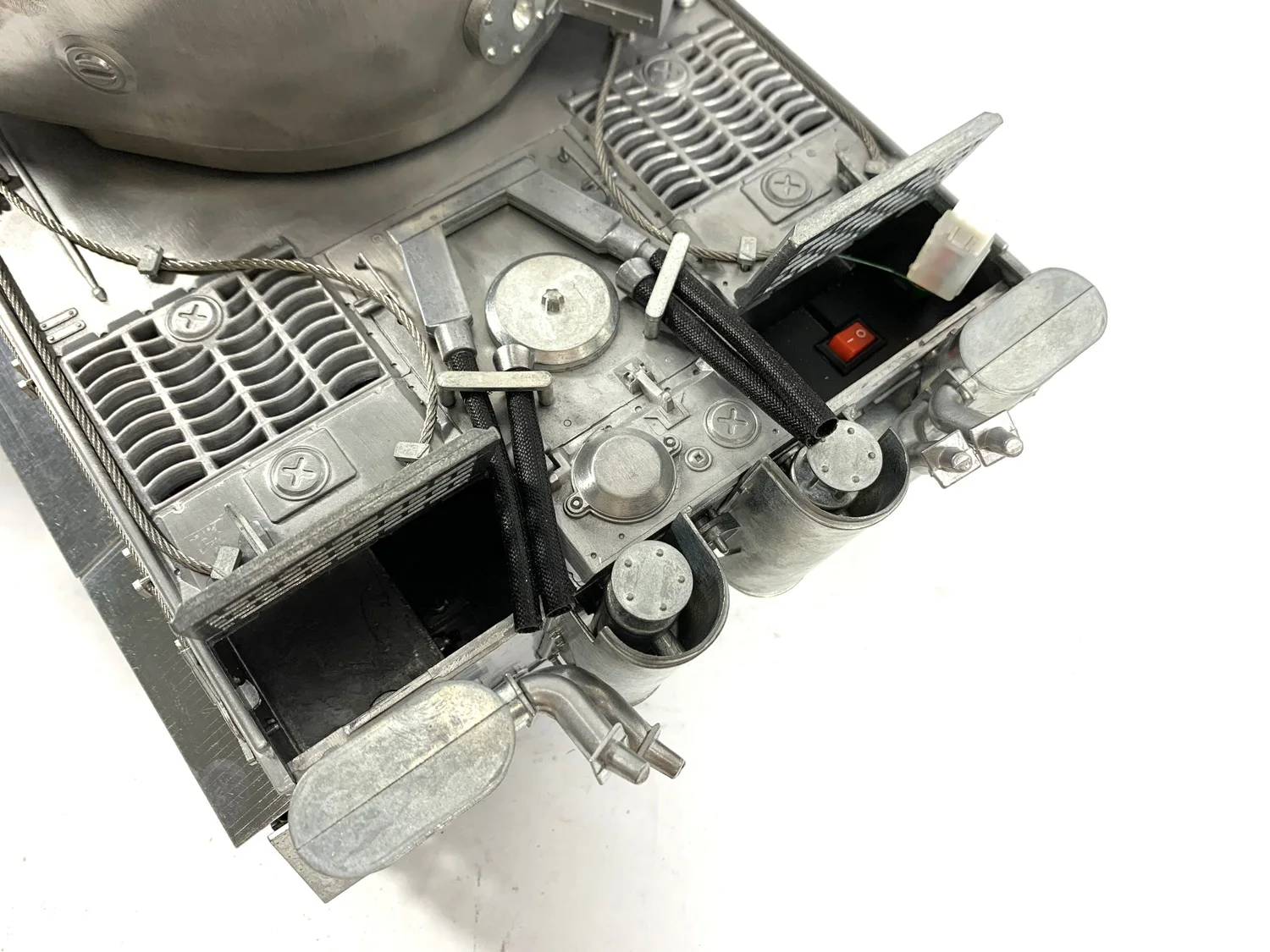 Mato 1/16 Full Metal KIT RC Tank German Tiger I Infrared Version 1220 Servo RC Model for Boy  TH00644-SMT8 5