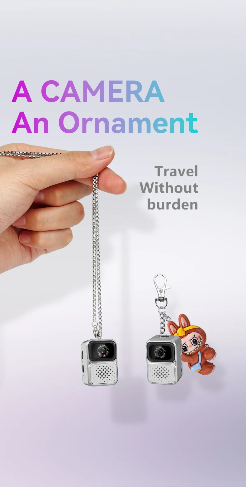 Keychain Camera Mini Support TF Card With Display Tiny Cameras Digital Camera fo