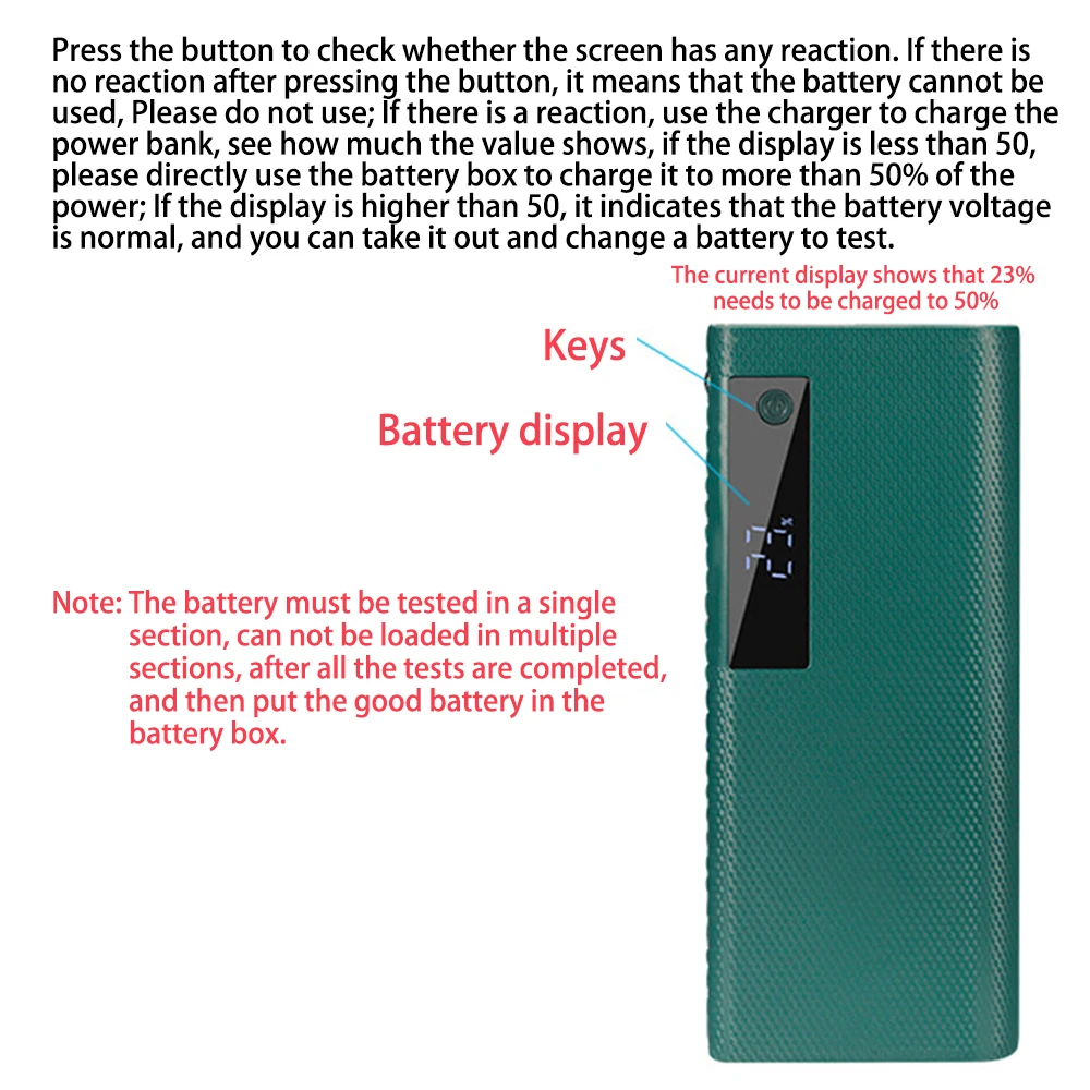 Battery Charger Powerbank Case 5 Slots 21700 Battery Charger Case DIY Power Bank Box With LED Digital Display Screen Batteries Charging Power Bank Shell