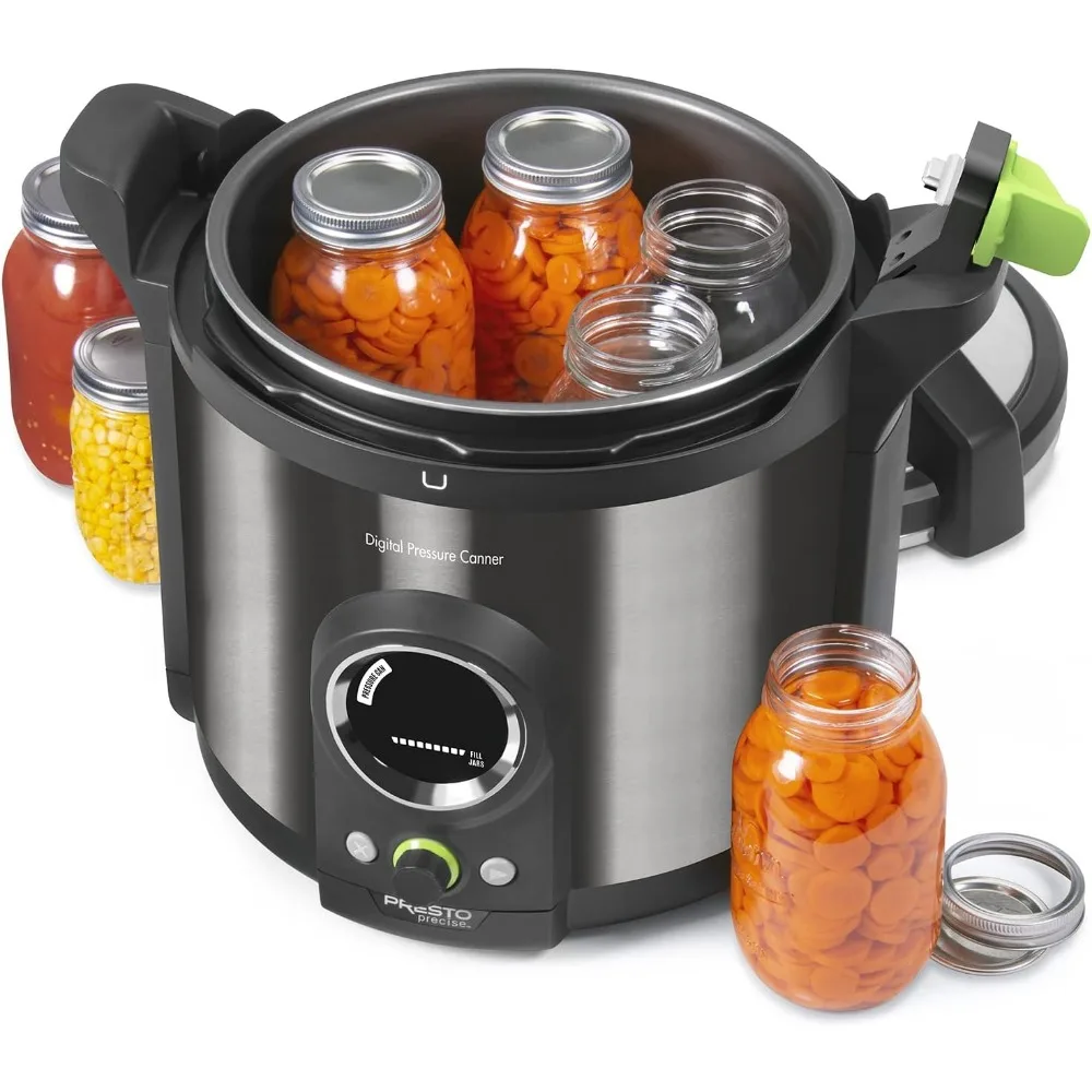 12 Qt Stainless steel Electric Pressure Canner W/removable pot 3