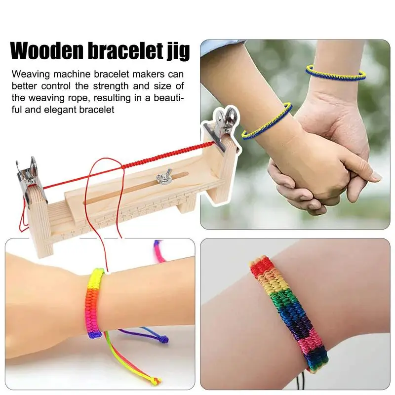 Paracord Jig Bracelet Maker Bracelet Jig Adjustable Braided Thread Holder  Bracelet Maker Making Kit Paracord Jig Tool For - AliExpress