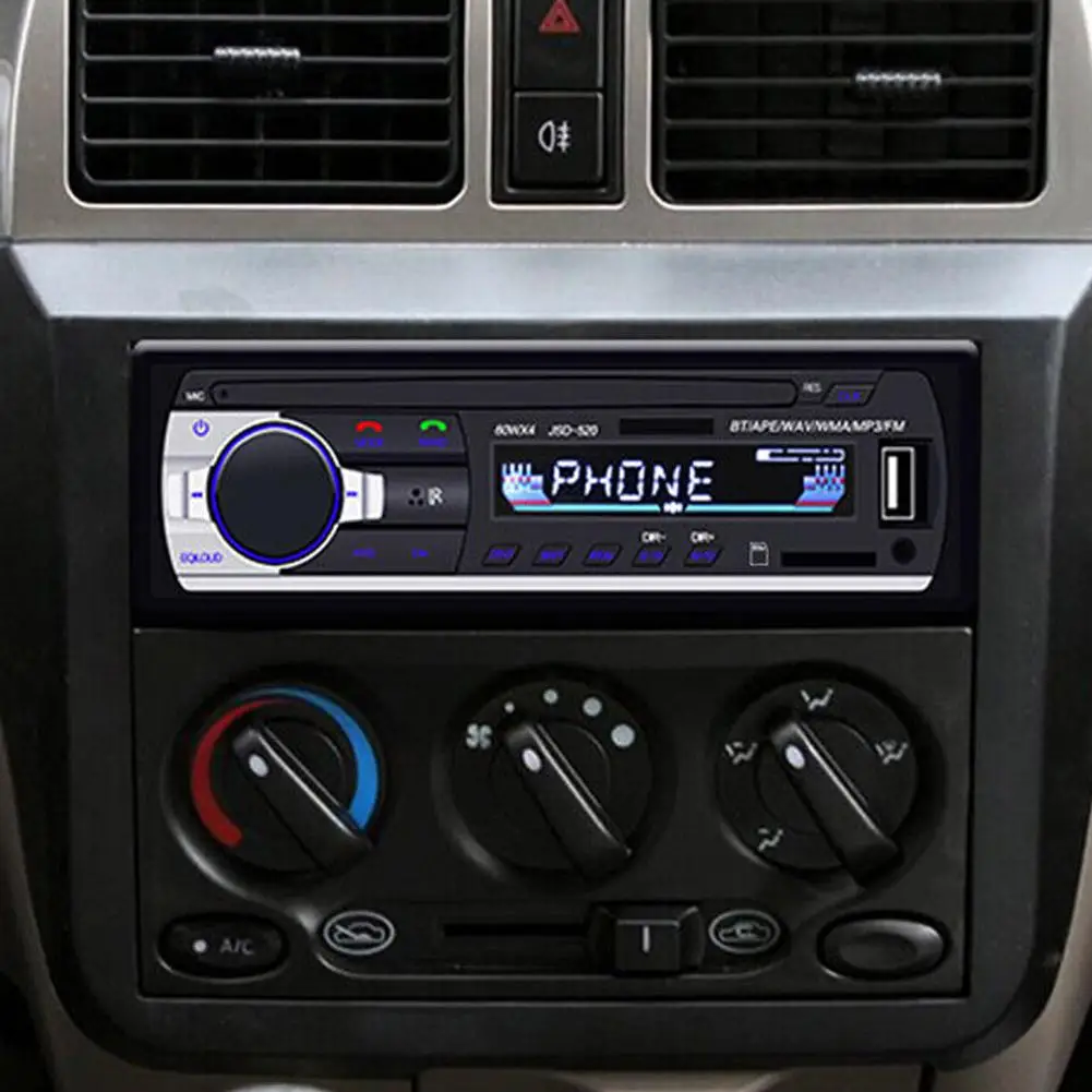 Car MP3 Player Stereo 12/24V 60W Bluetooth Audio Radio Car Truck Usb Bluetooth Handsfree Call USB Card Insert MP3 Radio Kit