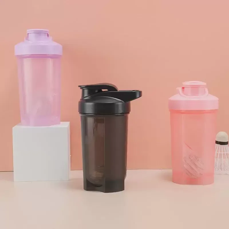 Shaking Cup Mixing Cup Sports Water Portable Protein Powdermilkshake Fitness Kettle In Stock 500ml Coffee Cupoutdoor Travel