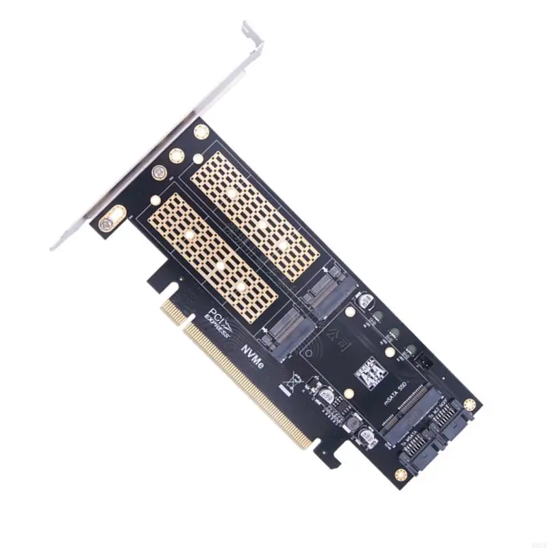B0KF PCI-E Adapter Card for M.2 NVMe for M.2 NVMe to PCI-E 4X Three-In-One Expansion