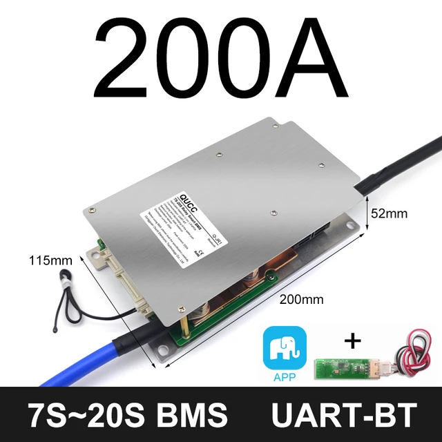 Qucc Smart BMS Relay Contactor 7S 8S 10S 12S 13S 14S 15S 16S 17S 20S