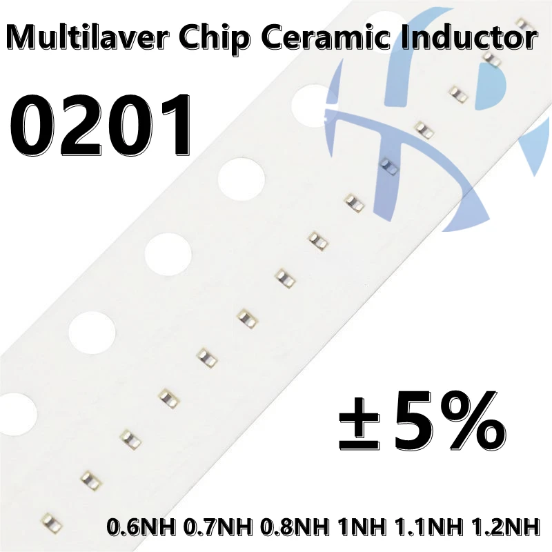 

(100pcs) 0201 0.6NH 0.7NH 0.8NH 1NH 1.1NH 1.2NH (±5%) SMD Multilaver Chip Ceramic Inductor