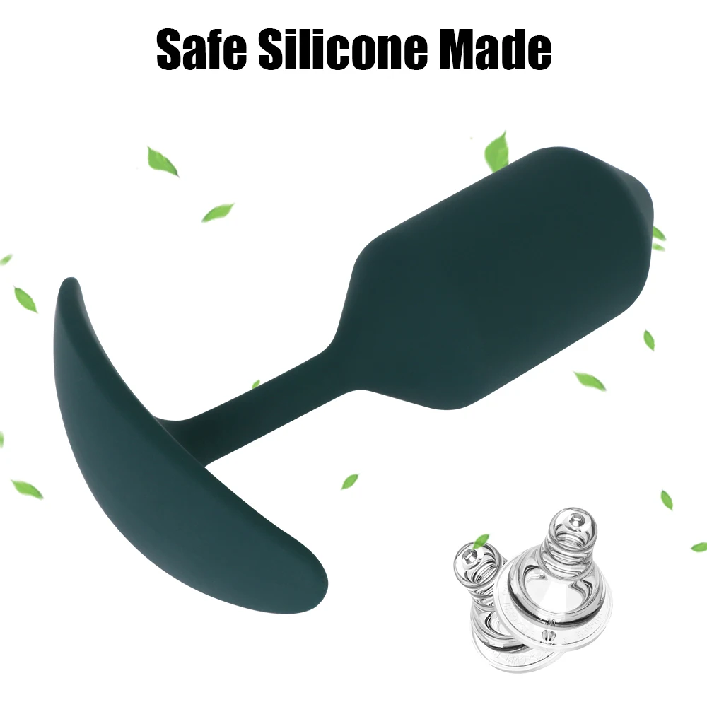 Con gravità sfera in acciaio Butt Plug giocattoli del sesso anale per gli uomini ano dilatatore massaggiatore della prostata donne l stringere medico_voghion.com