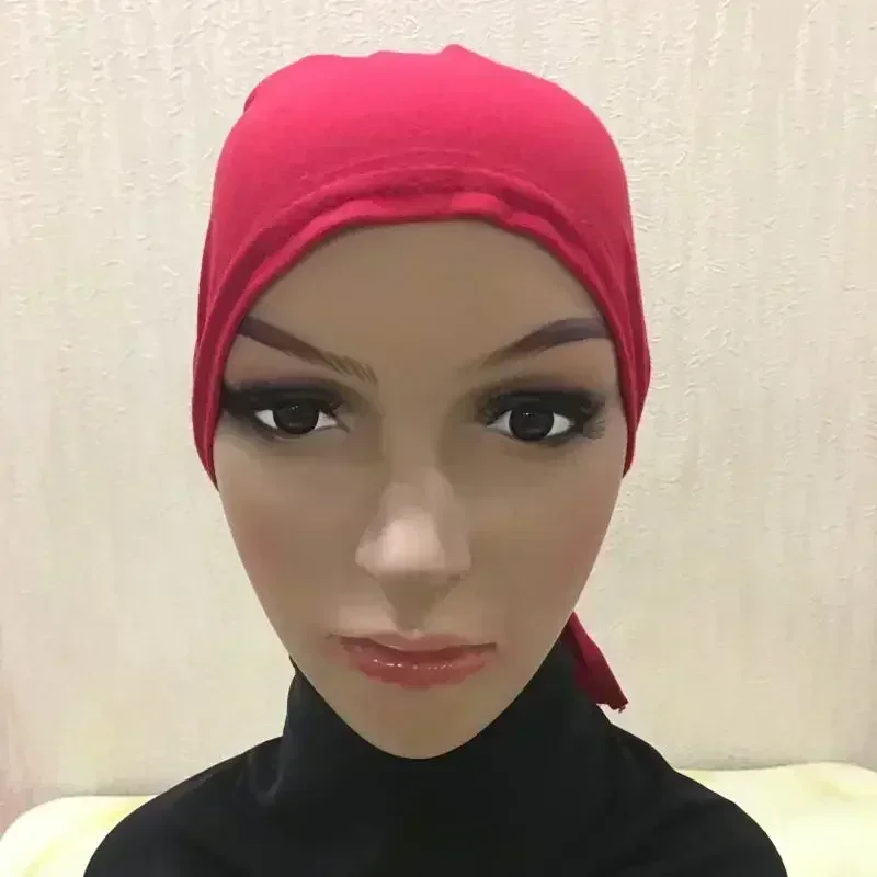 Cappello turbante istantaneo sportivo musulmano Berretti hijab interni da donna per il nuoto Cappelli bandana islamici Copricapo femminile  200000345