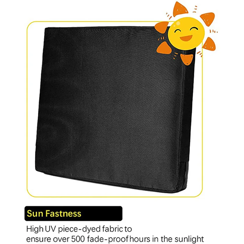 Garden Cushion Cover Replacement Outdoor Waterproof Cushion Cover Sofa Furniture Waterproof Chair Cover External Zipper chair cover patio furniture cover