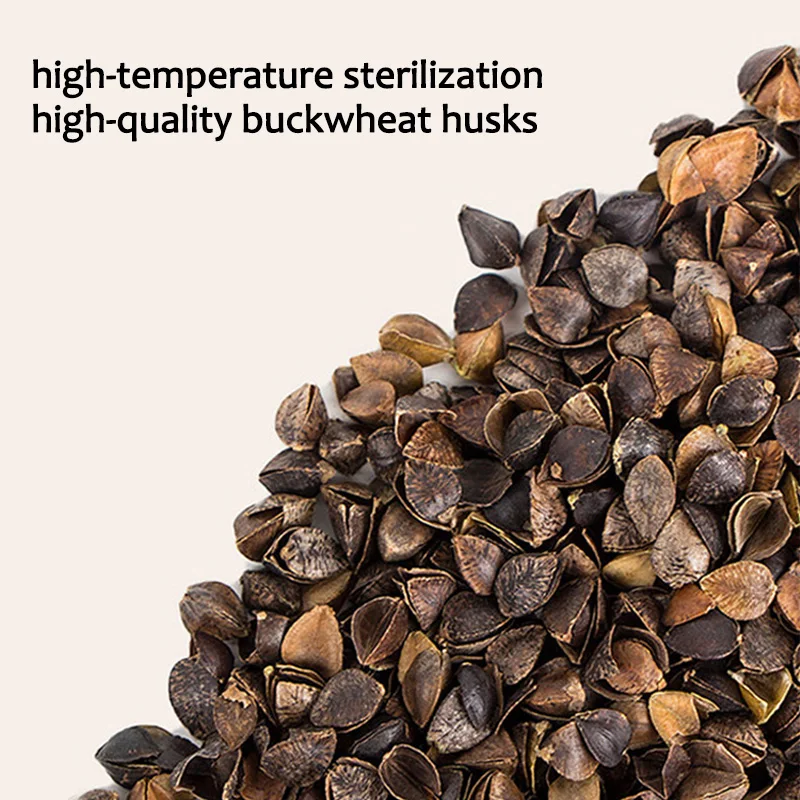 Buckwheat Pillow Sobakawa Traditional Buckwheat Standard Size Pillow Adjustable Buckwheat Hull Pillow 55x35x8 for Side Sleepers 2