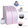 Single Personal Steam Sauna Spa Portable Folding Steam Sauna with 1000W&2.6L Steam Generator Person Sauna Tent for Relaxation 3
