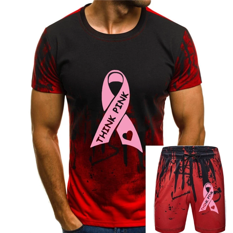 

TSDFC Think Pink Ribbon бейсбольная рубашка унисекс для мужчин и женщин