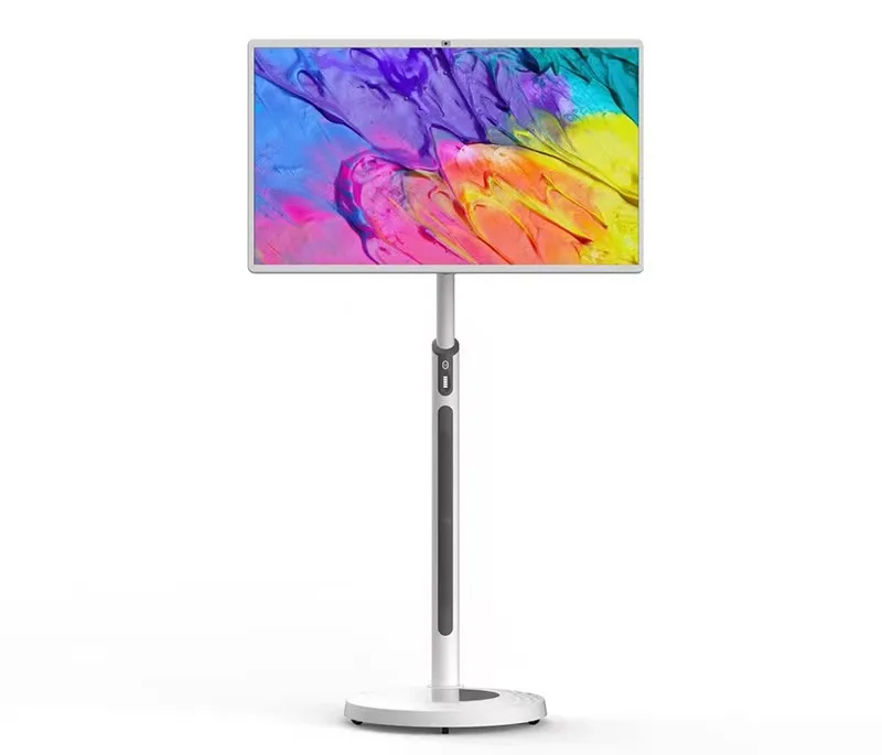 Upgrade Adjustable21.5 32 Inch Screen 8H Extra Long Range Watch Videos Portable Bestie TV With Bluetooth Remote Optional