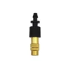 15-250Pcs Micro Drip Irrigation Misting Brass Nozzle Garden Spray Cooling Parts Copper Sprinkler with Thread Barb Tee Connector 5