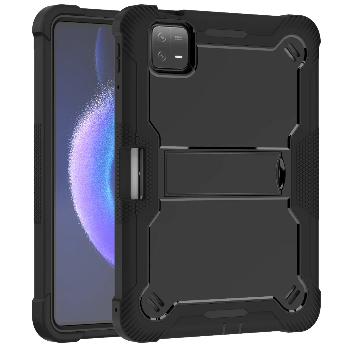 Capa Protetora com Suporte para Lápis Capa para pc e Silicone Capas Kickstand à Prova de Choque Xiaomi Pad Pad Pro 11 Camadas