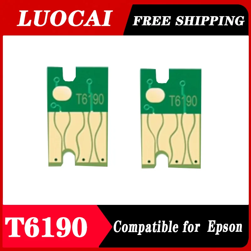 

T6190 Maintenance box Chip For Epson Stylus Pro 4900 4910 SureColor P5000 P5080 B300 B300DN B-310N B500 B510DN Printer