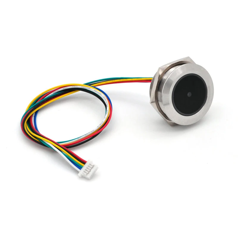 GM861 UART/USB 스테인레스 스틸 인클로저 링 표시 등 1D/QR/2D 바코드 스캐너 QR 코드 바코드 스캐너 모듈