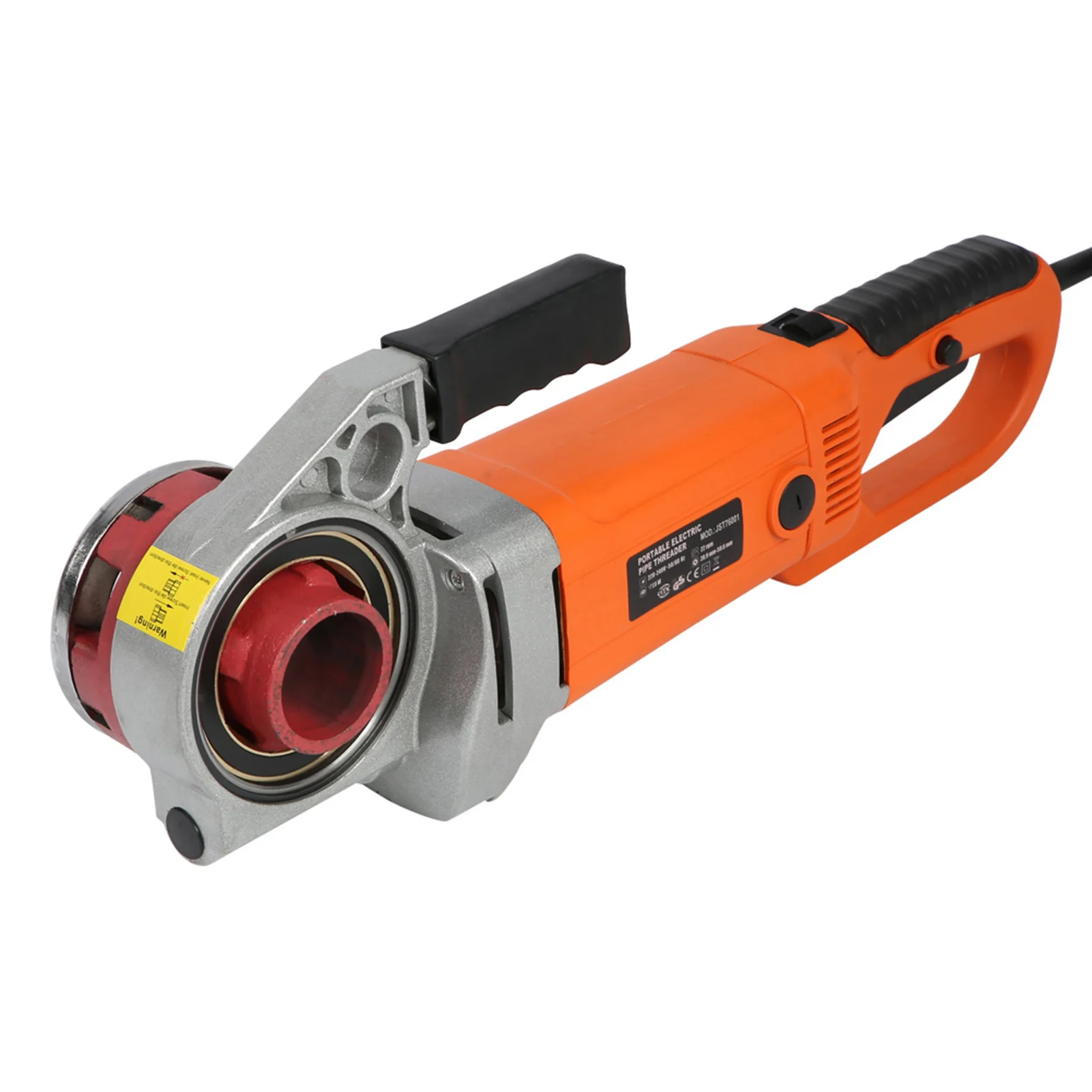 Portable Handheld Electric Pipe Threader Threading Machine With 6 Dies EU Plug