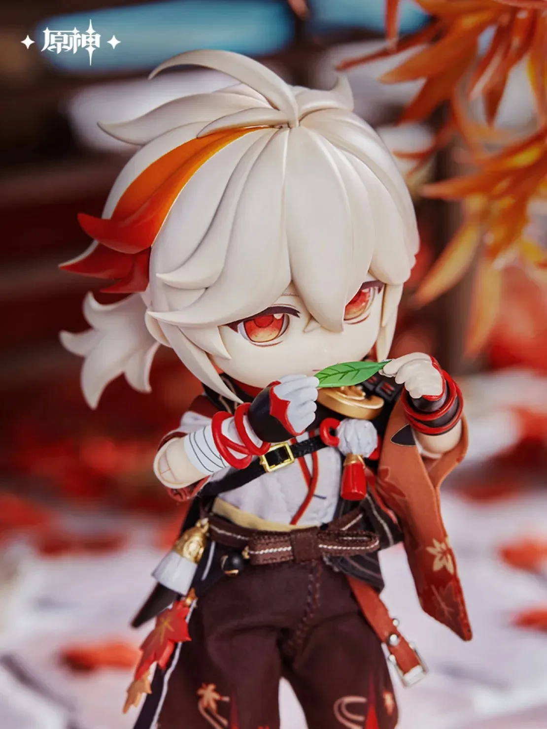 [Genuine] miHoYo Game Genshin Impact Kaedehara Kazuha Dress Up Dolls Anime Cosplay Cartoon Statue Movable Model Kids Xmas Gifts