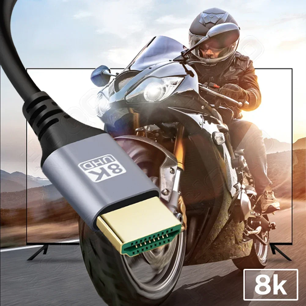 ʽ HDMI 2.1v ̺, 8K 60Hz 4K 120Hz 48Gbps eARC ARC HDCP ʰ HDR, HD TV Ʈ  PS4/5