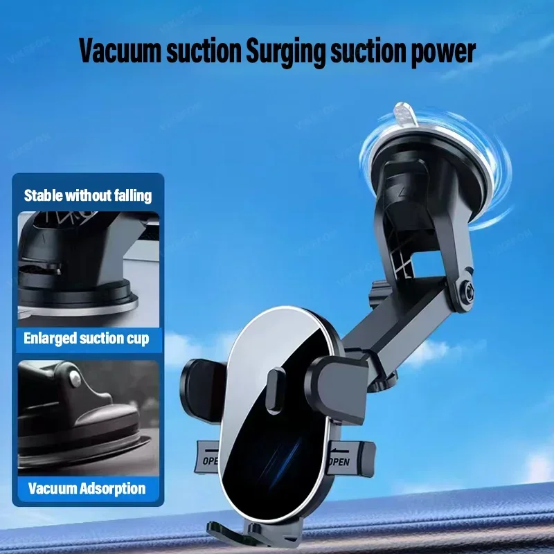 Universal Auto Sucker Car Phone Holder 360 Windshield Car Dashboard Mobile Cell Support in Car Bracket for 4.0-7 Inch Smartphone