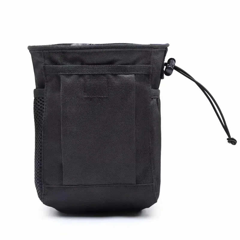 Outdoor Drawstring Magazine Dump Pouch Adjustable Utility Belt Fanny Hip Holster Bag Ammo Storage