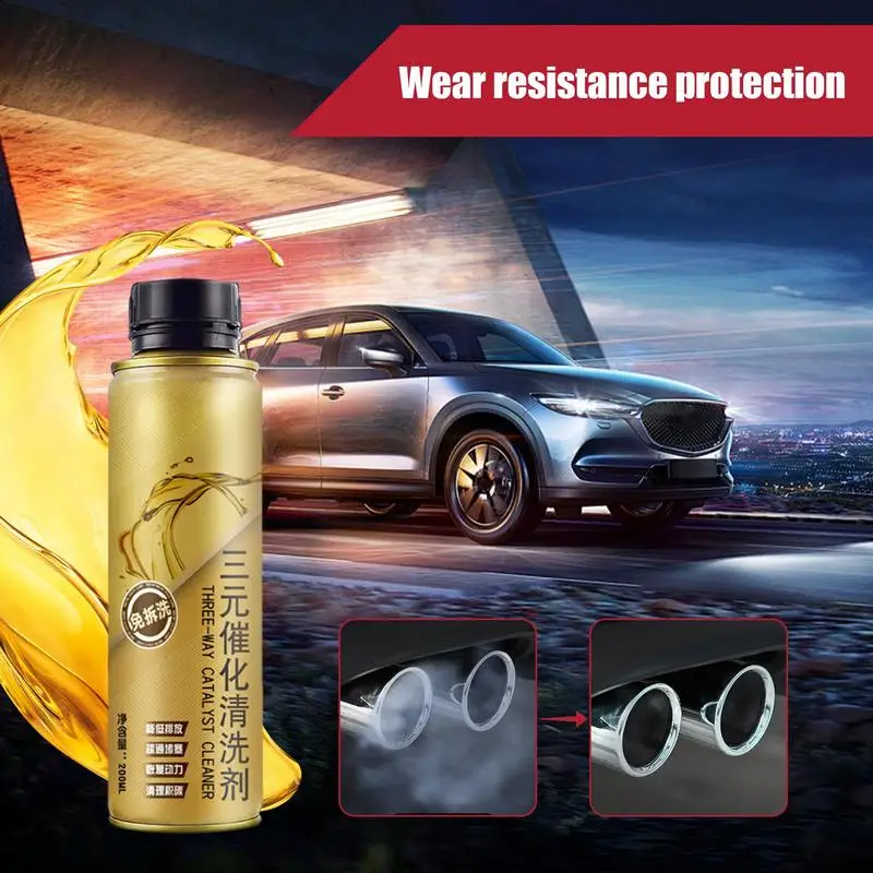 Carbon Cleaner for Car Engine 200ml Carbon Remover for Oxygen Sensor Professional Car Engine Booster Instant Exhaust Cleaner