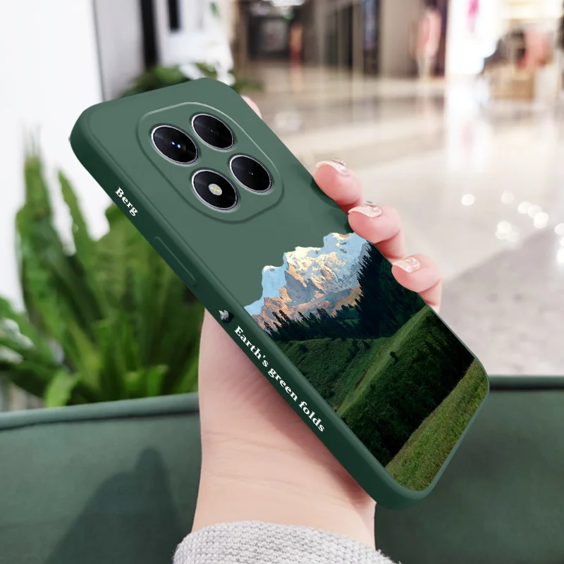 Charming Mountain Silicone Phone Case Cover