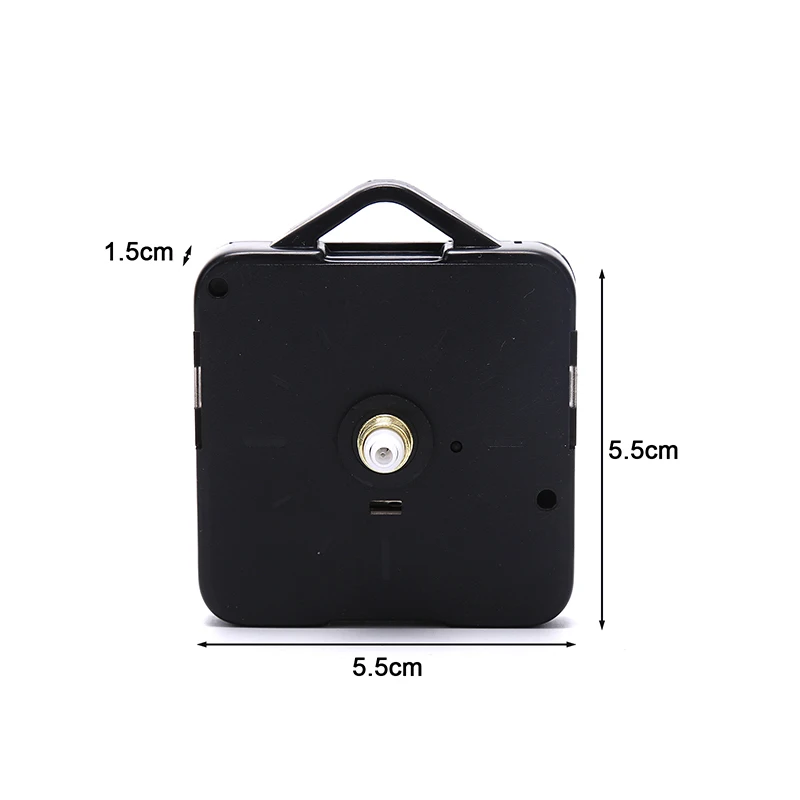 1PC Silent Wall Clock Mechanism Mute Quartz DIY Movement Machine Silver Hands Repair Kit Tool Replace Set Accessories