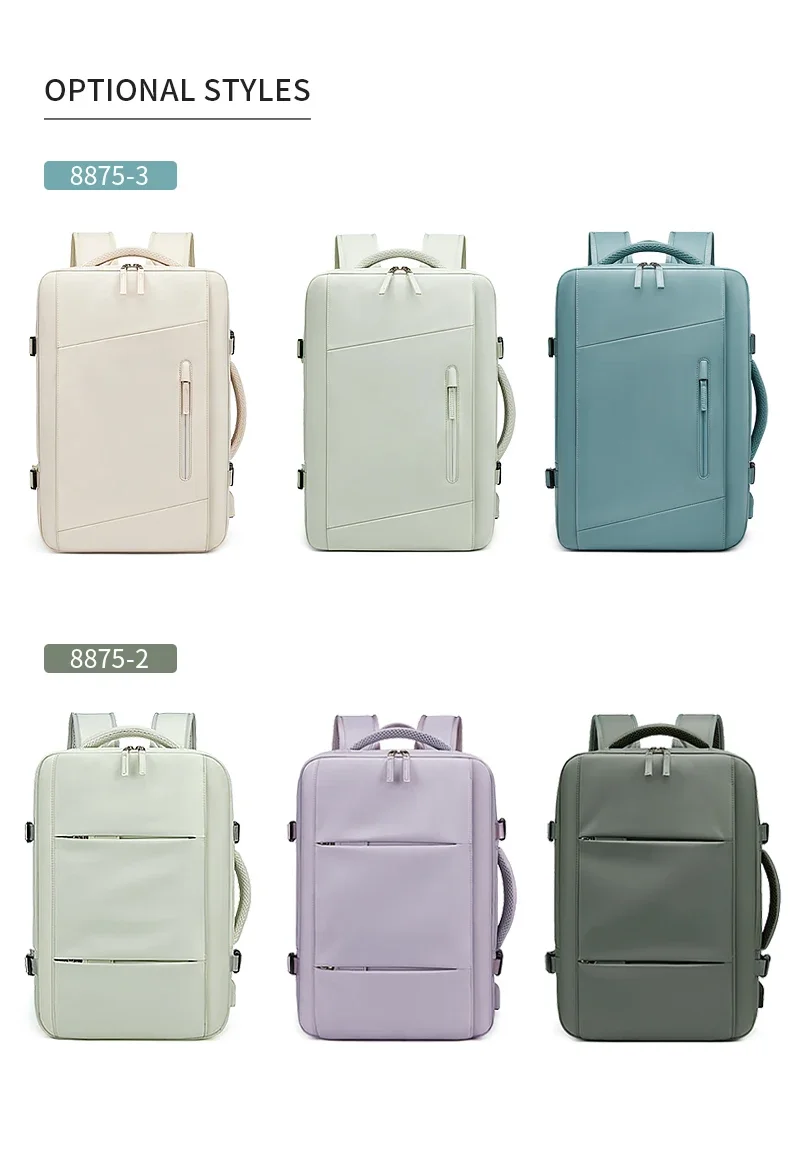 travel backpack for men expanded 39l hiking business laptop backpack for women usb charging 17 inch waterproof school backpack Travel Backpack For Men Expanded 39L hiking Business Laptop Backpack For Women USB charging 17 inch waterproof school Backpack 6