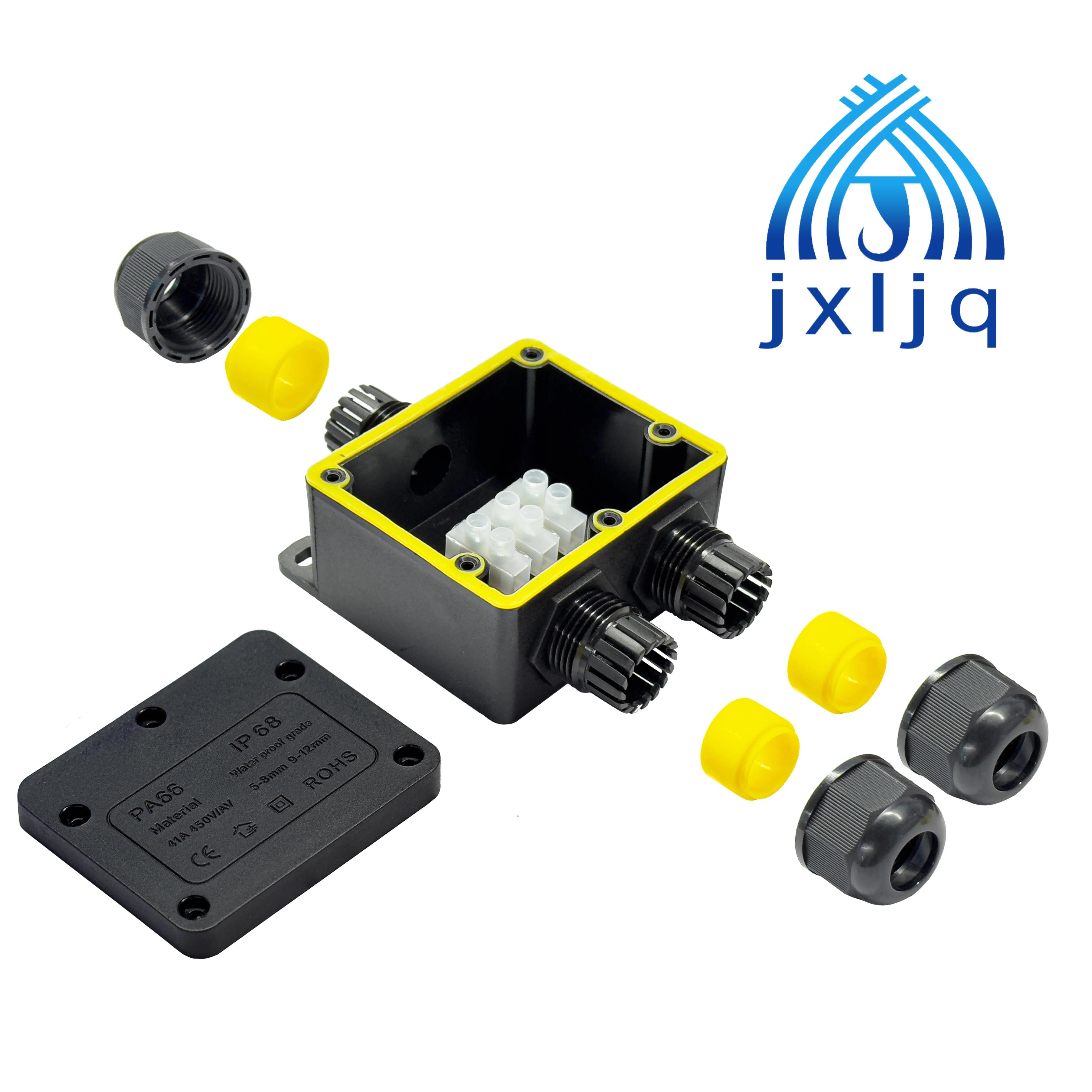 Waterproof Mini Junction Box IP68 with Termoinal Block - AliExpress 13