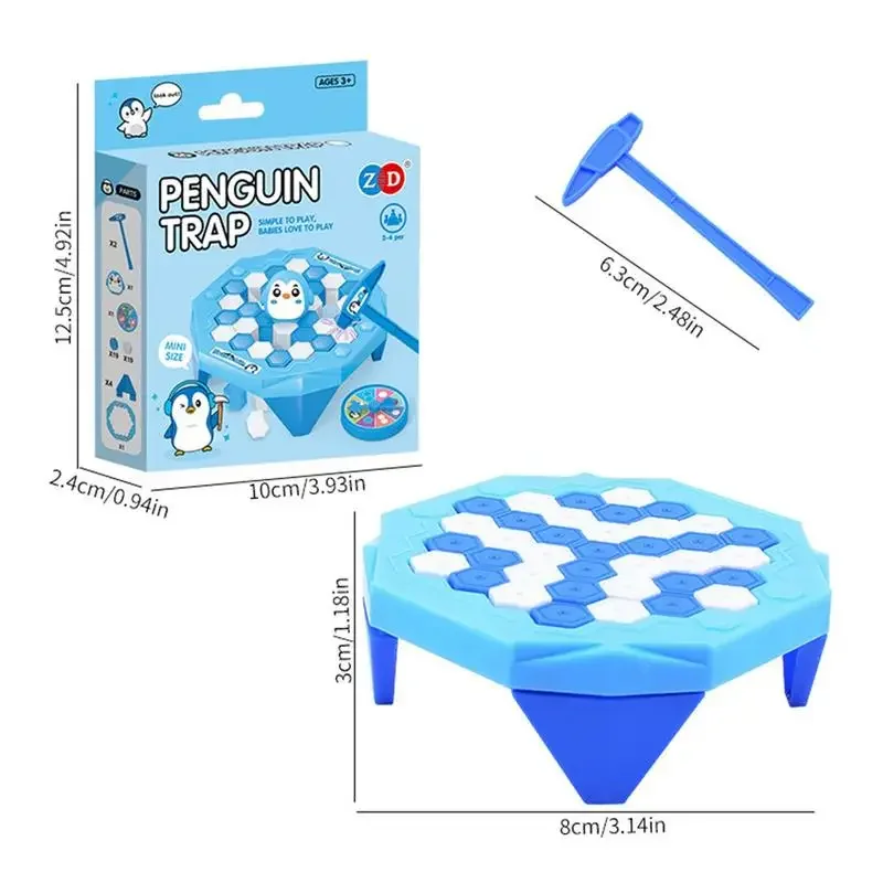 Trend Kids Toys Parent-Child Family Party Save Penguin Ice Block Breaker Trap Board Game Stress Reliever Fidget Toys