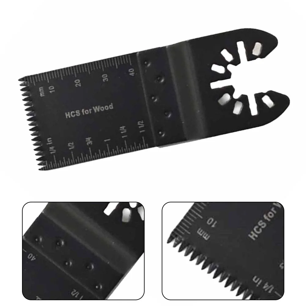 

1x Oscillating Saw Blade Soft Metal Wood Cutting Blades Multi Tool Blade For Handling Coarse Sanding Shaping Grinding Tool