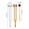 Portable Tuning Fork 64 Hz Aluminum Alloy Medical Non-Magnetic Tuning Fork for Healing DNA Healing  Sound Therapy 6