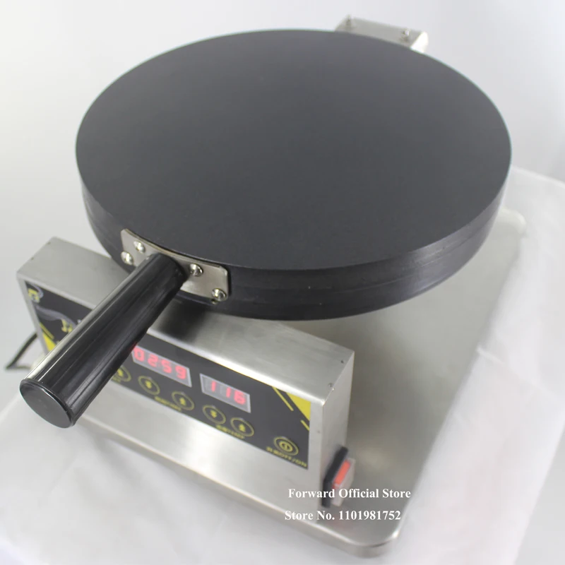 1500W Electric Crepe Pancake Maker Machine Omelette Maker 30cm Big Diameter with Non-stick Coating Pancake Machine 2