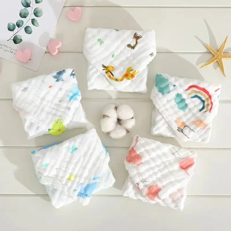 Soft Cotton Baby Face Towels 6