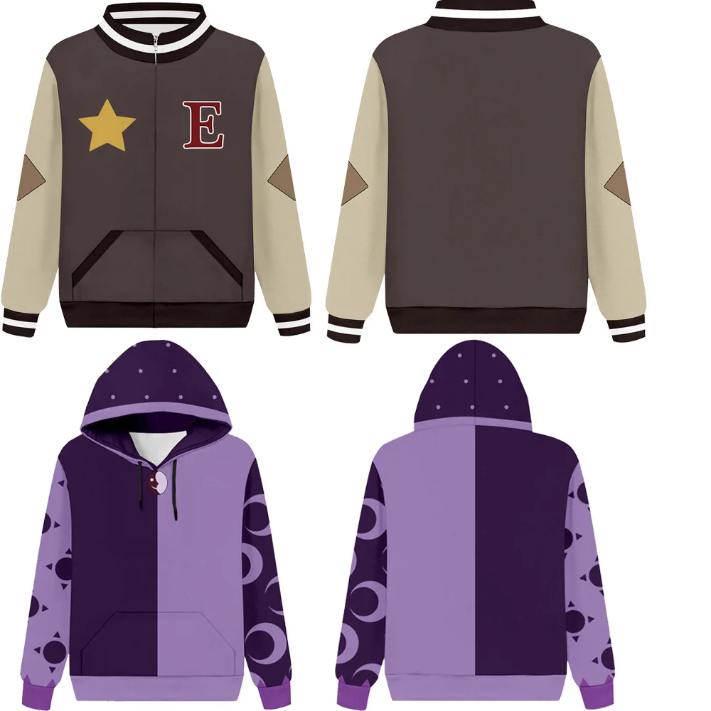 

Толстовки с американским мультяшным рисунком «Сова», объемная рубашка с капюшоном и цифровой печатью, Свободные повседневные толстовки y2k