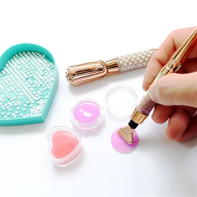 5D diamant peinture stylo Kit paillettes diamant étincelle pointe perceuse stylos point de croix broderie bricolage artisanat Nail Art diamant peinture 2