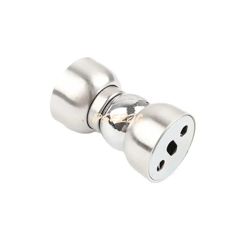 Stainless Steel Mini Bedroom Door Stops With Screw 1 Set 5.3CM Strong Magnetic Door Stoppers Bathroom Doorstop Wall Protection