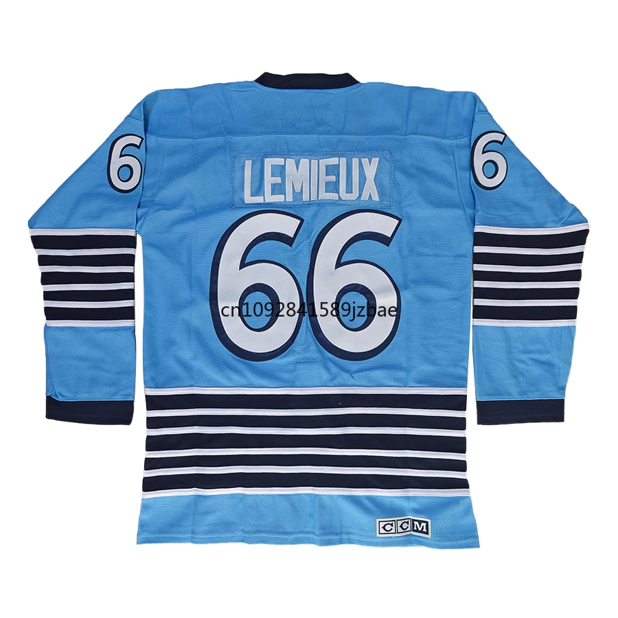Ice Hockey Jerseys Jaromir Jagr Jersey American Pittsburgh Retro Ice Hockey Jerseys 66 Mario Lemieux Jersey All Stitched Sweater Us Mens Size M-3XL