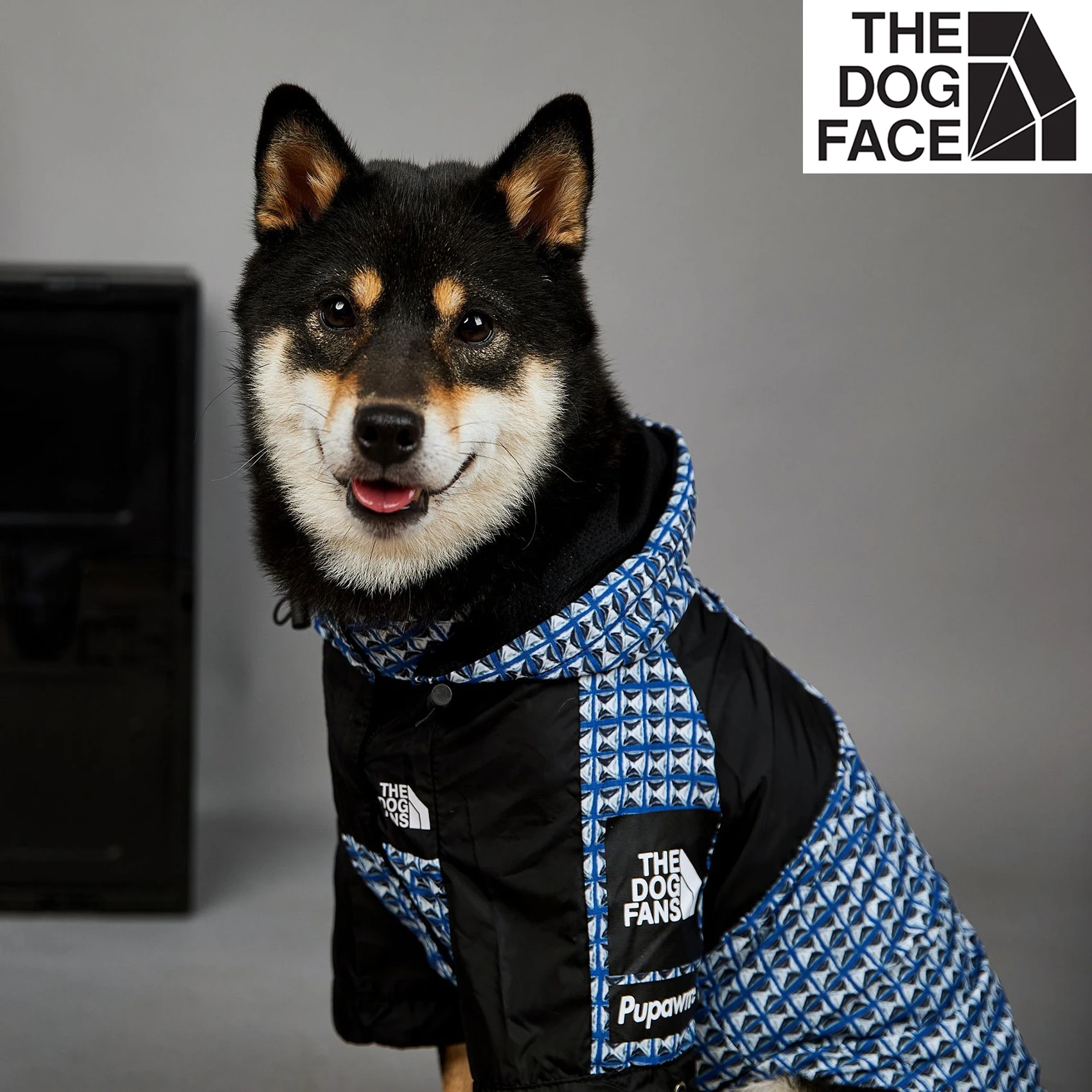

Print Polyester Dog Raincoat Adjustable Jacket Comfortable Costume BlueRivet for Puppy Cute Dogs Lovely Pet Accessories Supplier