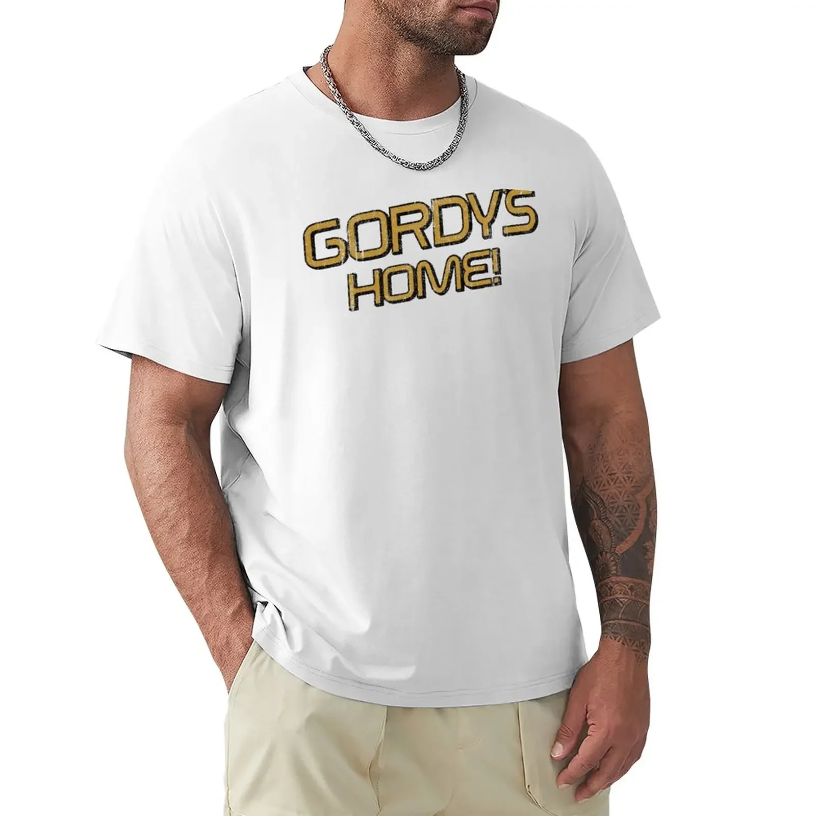 

Gordy's Home - NOPE (Variant) T-Shirt anime anime clothes mens tall t shirts