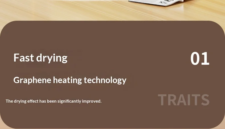 Electric Dryer Clothes Drying Rack Garment Dryer UV Sterilization with Dryer Bag Compact Travel Style Clothes Drying Rack Heater