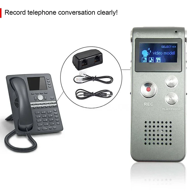 8GB Voice Recorder MP3 Player Mini Sound Audio Recorder Professional Mini USB Flash Drive Recording Dictaphone voice recorder