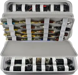 Deluxe Knife Display and Storage Case (Grey)